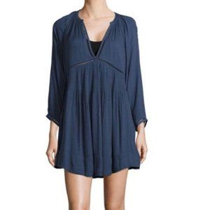 Free People Go Lightly Swing Mini Dress Medium